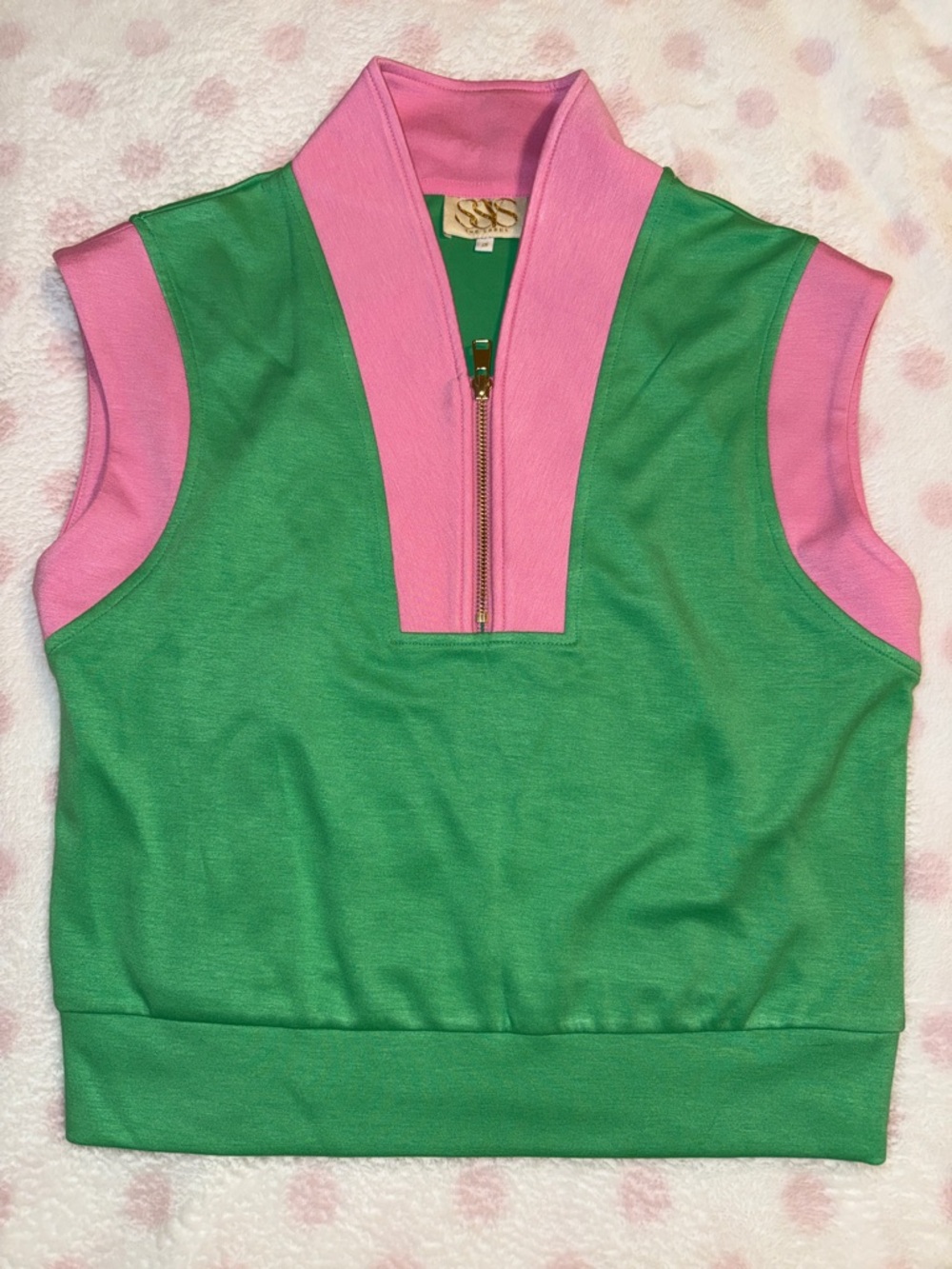 SSYS Colorblock Air Set In Green Baby Pink - Picture 3 of 7